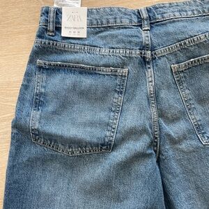 Zara Women's Balloon Baggy Jeans